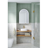 Temple &amp; Webster Jeco 410mm Arch Ceramic Above Counter Basin