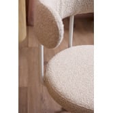 Temple &amp; Webster Beige Conrad Boucle Office Chair