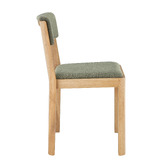Temple &amp; Webster Alex Solid Oak Wood Dining Chairs