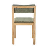 Temple &amp; Webster Alex Solid Oak Wood Dining Chairs