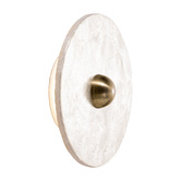 Temple &amp; Webster Hector Capiz Shell LED Wall Sconce