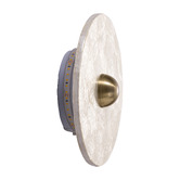 Temple &amp; Webster Hector Capiz Shell LED Wall Sconce