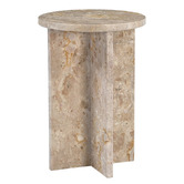 Temple &amp; Webster Maria Marble Side Table