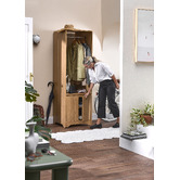 Temple &amp; Webster Raphael 2 Door Open Wardrobe