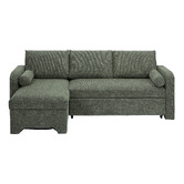 Temple &amp; Webster Frida 4 Seater Queen Sofa Bed with Reversible Chaise