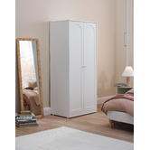 Temple &amp; Webster Gina Arch 2-Door Wardrobe