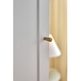 Temple &amp; Webster Gina 1 Door 2 Drawer Wardrobe