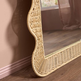Temple &amp; Webster Lucia Wavy Full Length Mirror