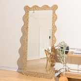Temple &amp; Webster Lucia Wavy Full Length Mirror