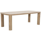 Temple &amp; Webster 8 Seater Pier Aluminium Outdoor Dining Table