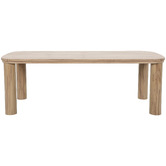 Temple &amp; Webster 8 Seater Pier Aluminium Outdoor Dining Table