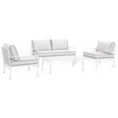Temple &amp; Webster 4 Seater Shelly Outdoor Sofa Set
