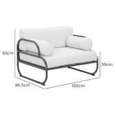 Temple &amp; Webster Shore Outdoor Lounge Chair