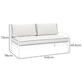 Temple &amp; Webster 4 Seater Shelly Outdoor Sofa Set