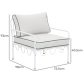 Temple &amp; Webster 4 Seater Shelly Outdoor Sofa Set