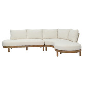 Temple &amp; Webster 6 Seater Killcare Outdoor Modular Corner Sofa