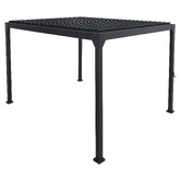 Temple &amp; Webster 3 x 4m Arki Louvred Steel &amp; Aluminium Gazebo