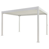 Temple &amp; Webster 3 x 4m Arki Louvred Steel &amp; Aluminium Gazebo