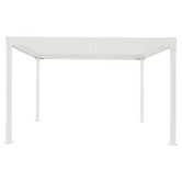 Temple &amp; Webster 3 x 4m Arki Louvred Steel &amp; Aluminium Gazebo