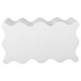 Temple &amp; Webster Romi Wavy Concrete Outdoor Coffee Table