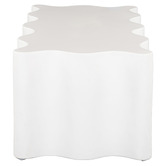 Temple &amp; Webster Romi Wavy Concrete Outdoor Coffee Table