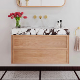 Temple &amp; Webster Viola-Look Wall-Hung Vanity Package
