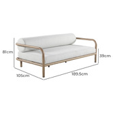 Temple &amp; Webster Bower Outdoor Daybed
