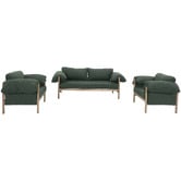 Temple &amp; Webster 5 Seater Avoca Outdoor Lounge Set
