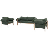 Temple &amp; Webster 5 Seater Avoca Outdoor Lounge Set