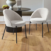 Temple &amp; Webster Mitchell Upholstered Dining Chair