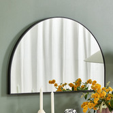 Temple &amp; Webster Tate Semi-circular Wall Mirror