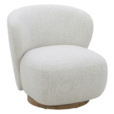 Temple &amp; Webster Libby Upholstered Swivel Accent Chair