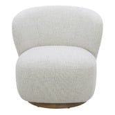 Temple &amp; Webster Libby Upholstered Swivel Accent Chair