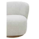 Temple &amp; Webster Libby Upholstered Swivel Accent Chair