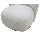 Temple &amp; Webster Libby Upholstered Swivel Accent Chair