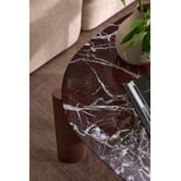 Temple &amp; Webster Marilyn Square Marble Coffee Table