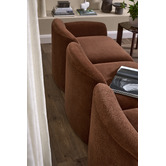 Temple &amp; Webster Cami 4 Seater Chenille Modular Sofa