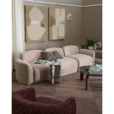 Temple &amp; Webster Cami 4 Seater Chenille Modular Sofa