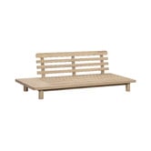 Temple &amp; Webster 5 Seater Clifton Acacia Wood Outdoor Modular Lounge Set