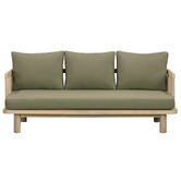 Temple &amp; Webster Bellambi Acacia Wood Outdoor Daybed
