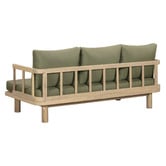Temple &amp; Webster Bellambi Acacia Wood Outdoor Daybed