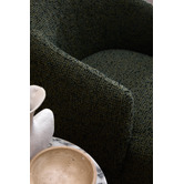 Temple &amp; Webster Cuddle Upholstered Swivel Armchair