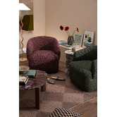 Temple &amp; Webster Cuddle Upholstered Swivel Armchair