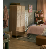 Temple &amp; Webster Maxine 2 Drawer 2 Door Wardrobe