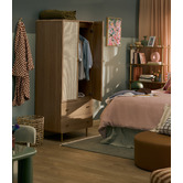 Temple &amp; Webster Maxine 2 Drawer 2 Door Wardrobe