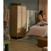 Temple &amp; Webster Maxine 2 Drawer 2 Door Wardrobe