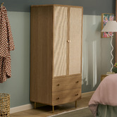 Temple &amp; Webster Maxine 2 Drawer 2 Door Wardrobe