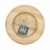Temple &amp; Webster Fowler Rubberwood Wall Light