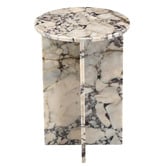 Temple &amp; Webster Maria Marble Side Table