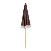 Temple &amp; Webster 1.8m Fringed Beach Umbrella